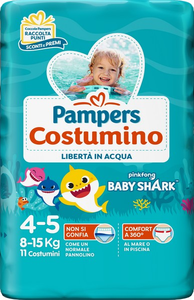 Pampers Il Costumino taglia 4 Maxi (8-15 kg) Pampers Il Costumino taglia 4 Maxi (8-15 kg)