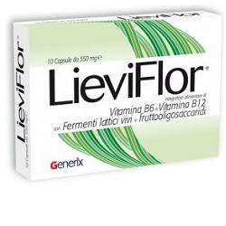 LieviFlor Integratore di Fermenti Lattici 10 Capsule