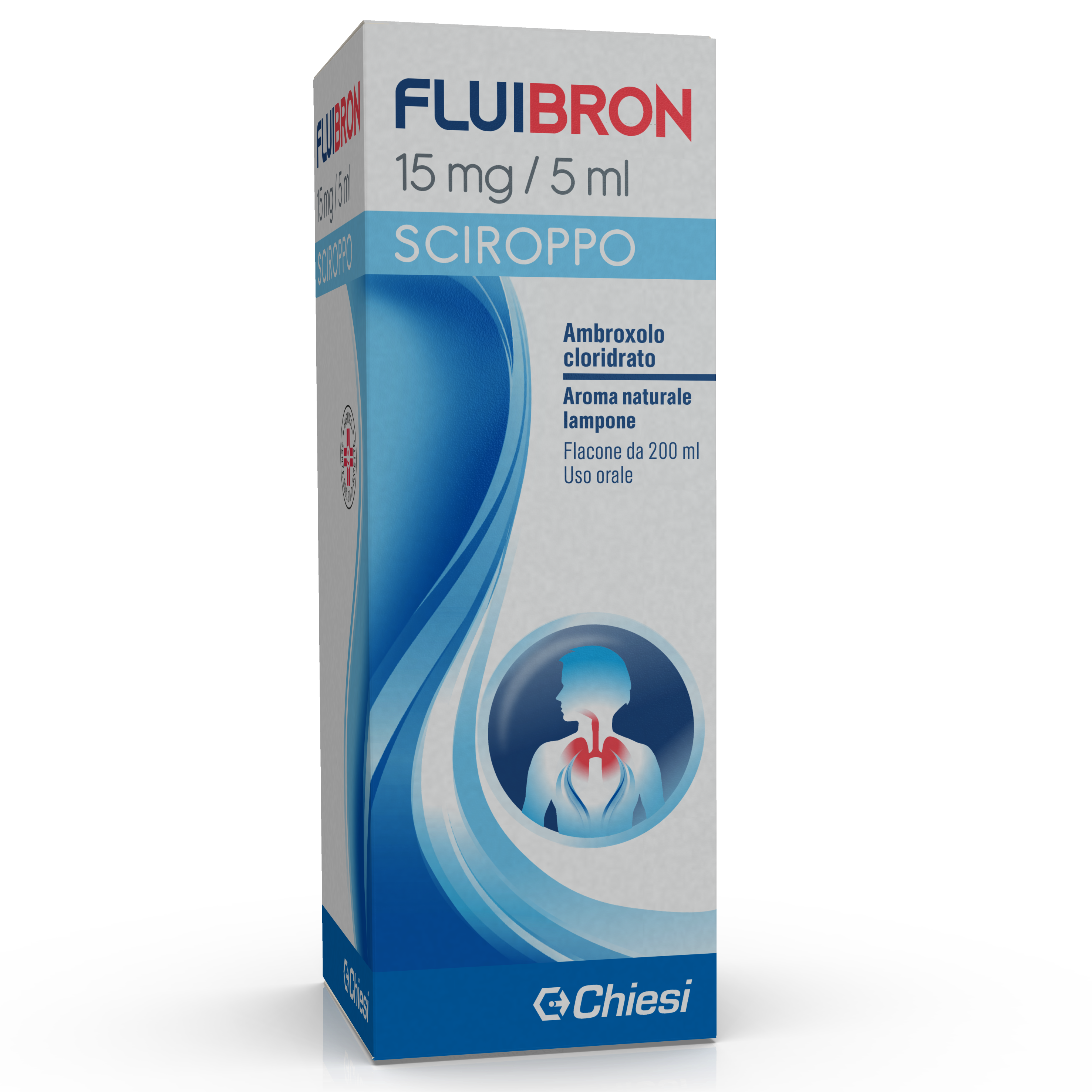 Fluibron Sciroppo Tosse Grassa 15 mg/5 ml Ambroxolo cloridrato 200 ml