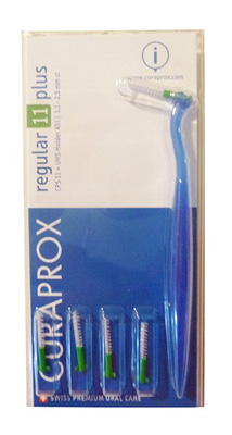 Curaprox Plus CPS Prime 1,1 Verde 5 Scovolini + Manico