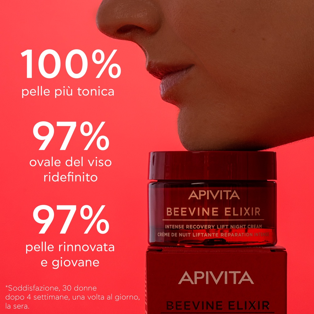 Apivita Beevine Elixir Crema Notte intensiva Liftante Rigenerante - 50ml Apivita Beevine Elixir Crema Notte intensiva Liftante Rigenerante - 50ml