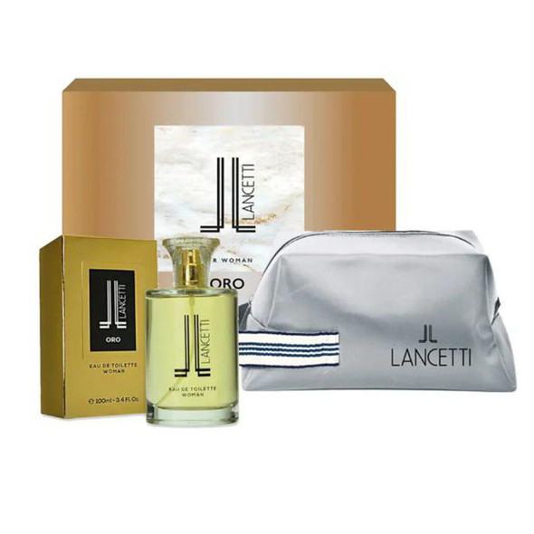 LANCETTI KIT ORO D EDT100+POCHETTE