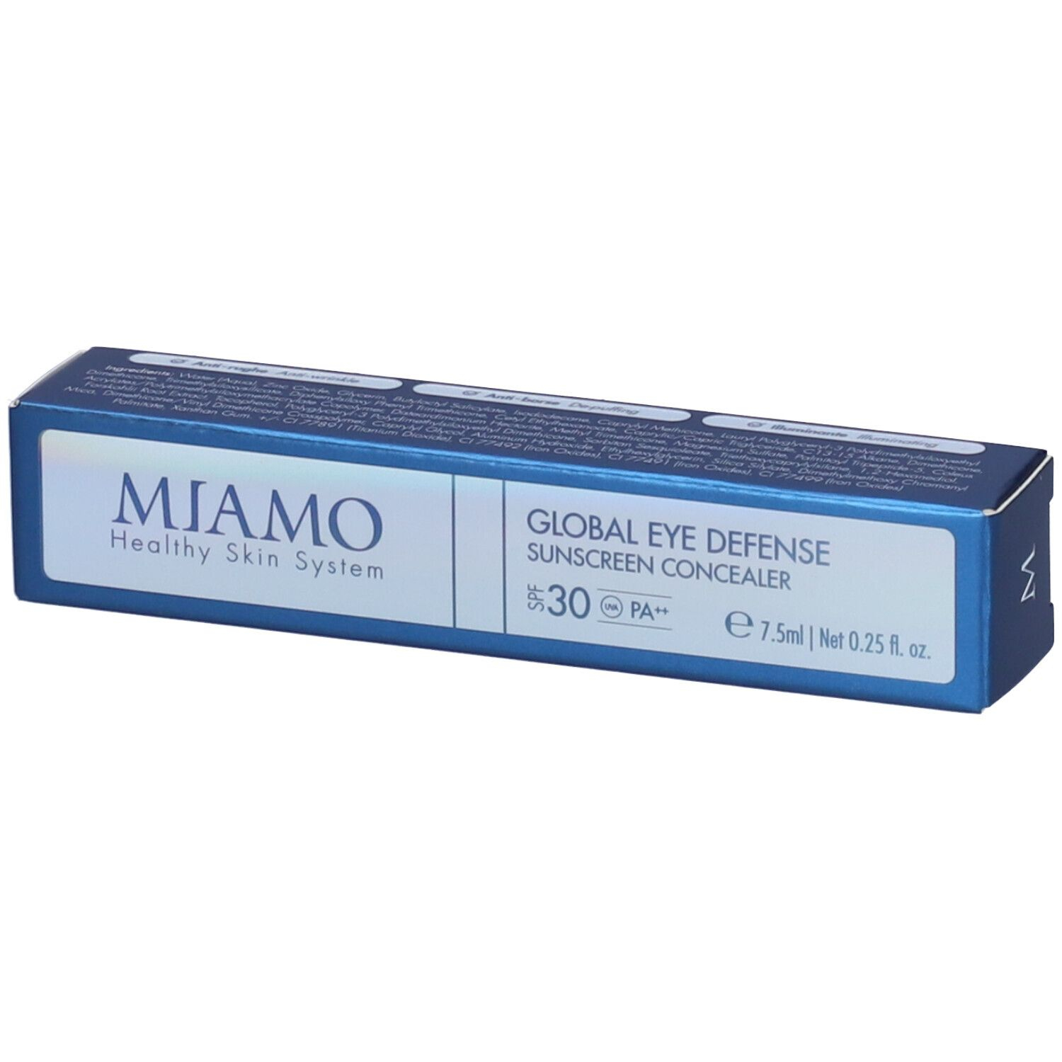 MIAMO Global Eye Defence Sunscreen Concealer SPF 30 Tonalità TOFFEE
