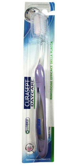 Curasept Daycare Spazzolino Duro rimozione della placca Curasept Daycare Spazzolino Duro rimozione della placca