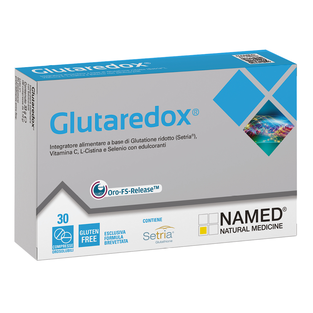 Glutaredox - Integratore antiossidante - 30 compresse orosolubili Glutaredox - Integratore antiossidante - 30 compresse orosolubili
