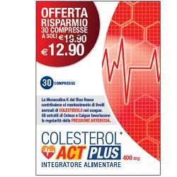 Colesterol Act Plus - Integratore per il Colesterolo - 30 compresse Colesterol Act Plus - Integratore per il Colesterolo - 30 compresse