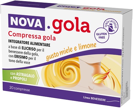 NOVA GOLA Miele Limone 20 Cpr NOVA GOLA Miele Limone 20 Cpr