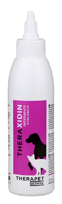 Theraxidin Detergente Otologico Per Cani E Gatti 150 ml Theraxidin Detergente Otologico Per Cani E Gatti 150 ml