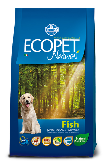ECOPET NATURAL FISH 12KG