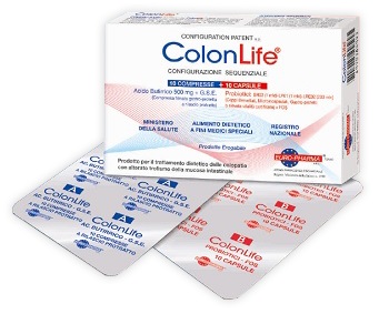 Colonlife Integratore Trattamento Coleopatie 10 Compresse + 10 Capsule