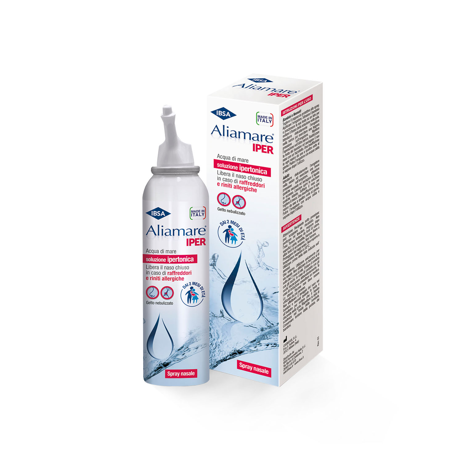 Aliamare Iper Spray Soluzione Ipertonica 125 ml Aliamare Iper Spray Soluzione Ipertonica 125 ml