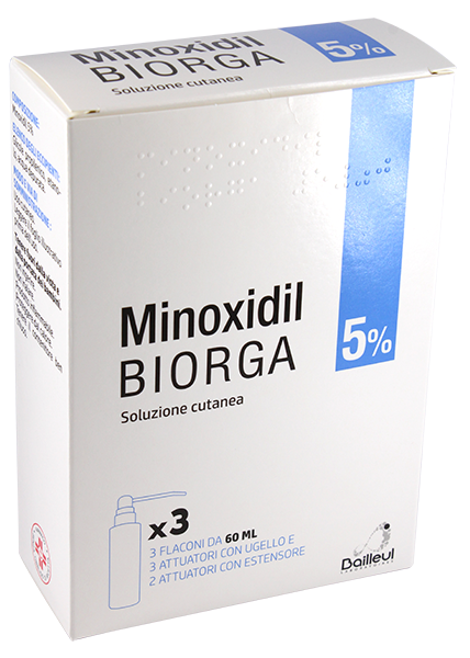 MINOXIDIL BIORGA*SOL CUT 3FL5%