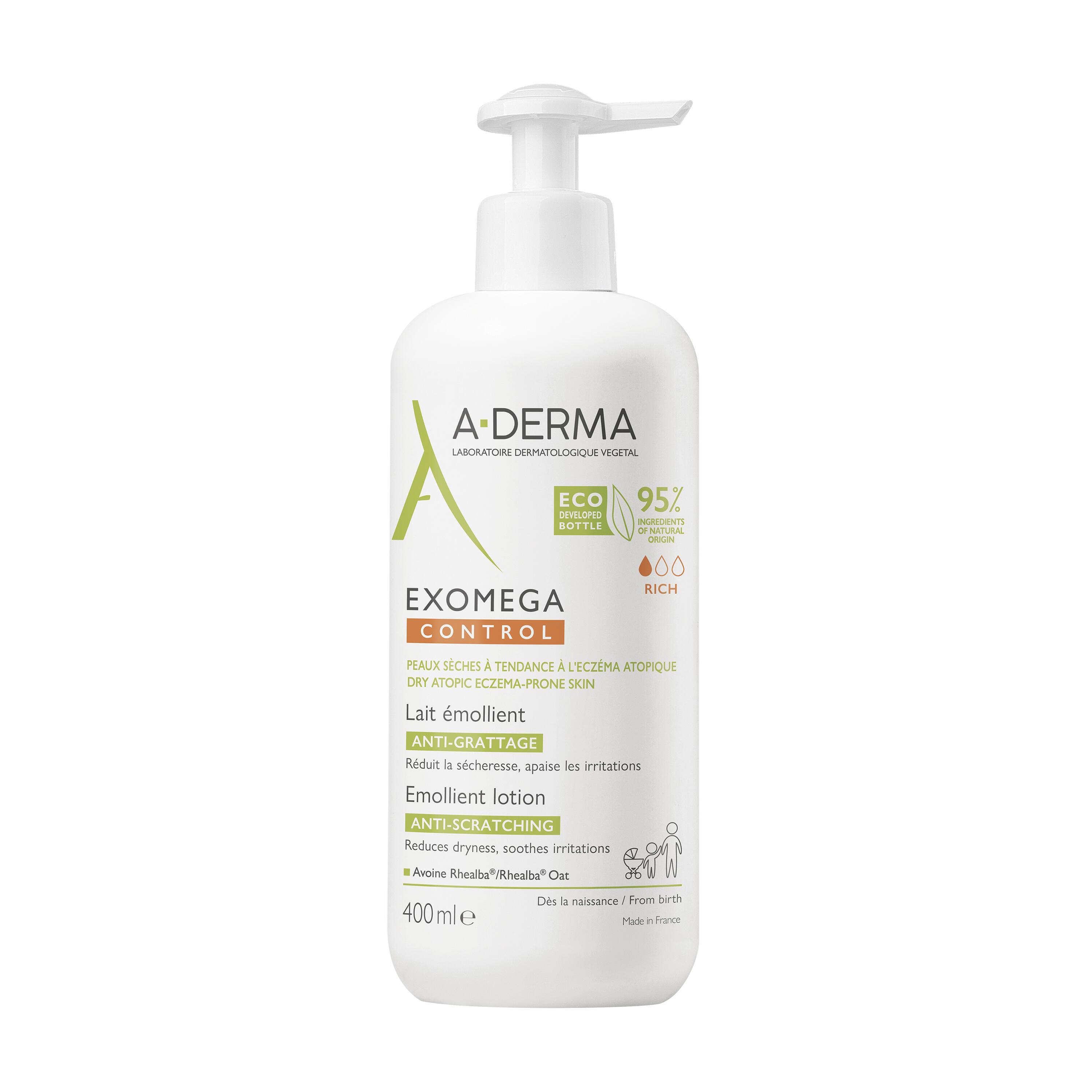 A-Derma Exomega Control - Latte Emolliente Anti-Grattage 400 ml