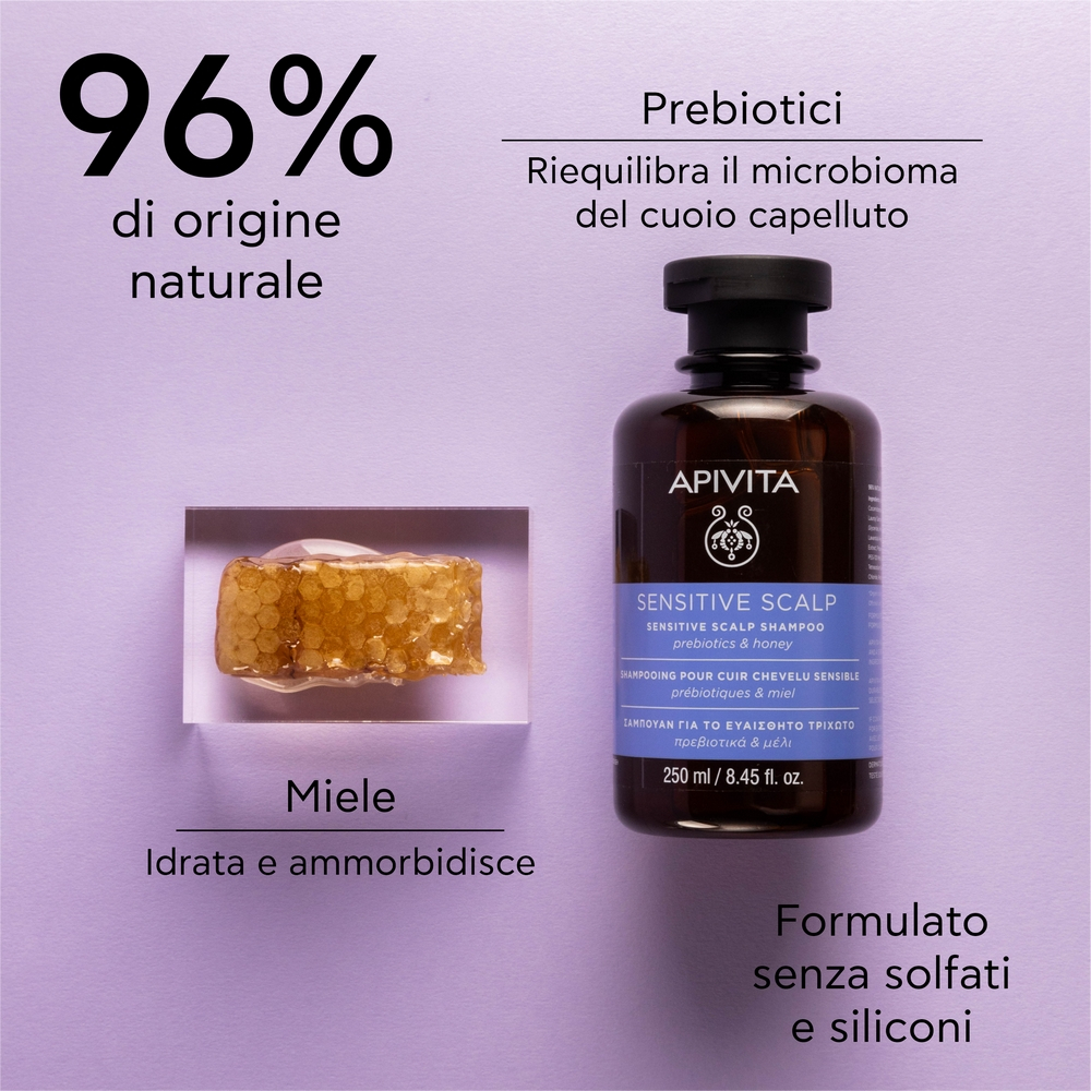 APIVITA SH SENSITIVE 250ML/19 APIVITA SH SENSITIVE 250ML/19