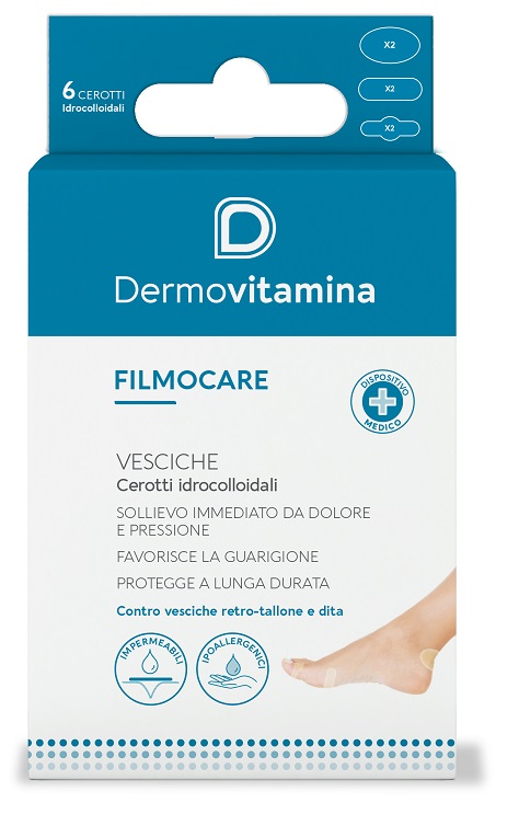 DERMOVITAMINA FILM CER VESC 6P