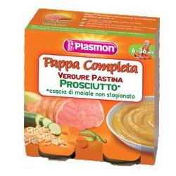Plasmon Omogenizzato Prosciutto e verdure 2 Vasetti da 80 g Plasmon Omogenizzato Prosciutto e verdure 2 Vasetti da 80 g