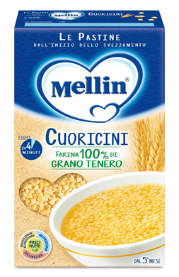 Mellin Pastina Cuoricini 320 g Mellin Pastina Cuoricini 320 g
