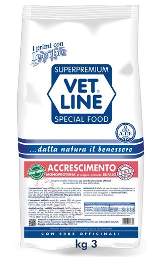 VET LINE ACCRESC BUFALO 3KG