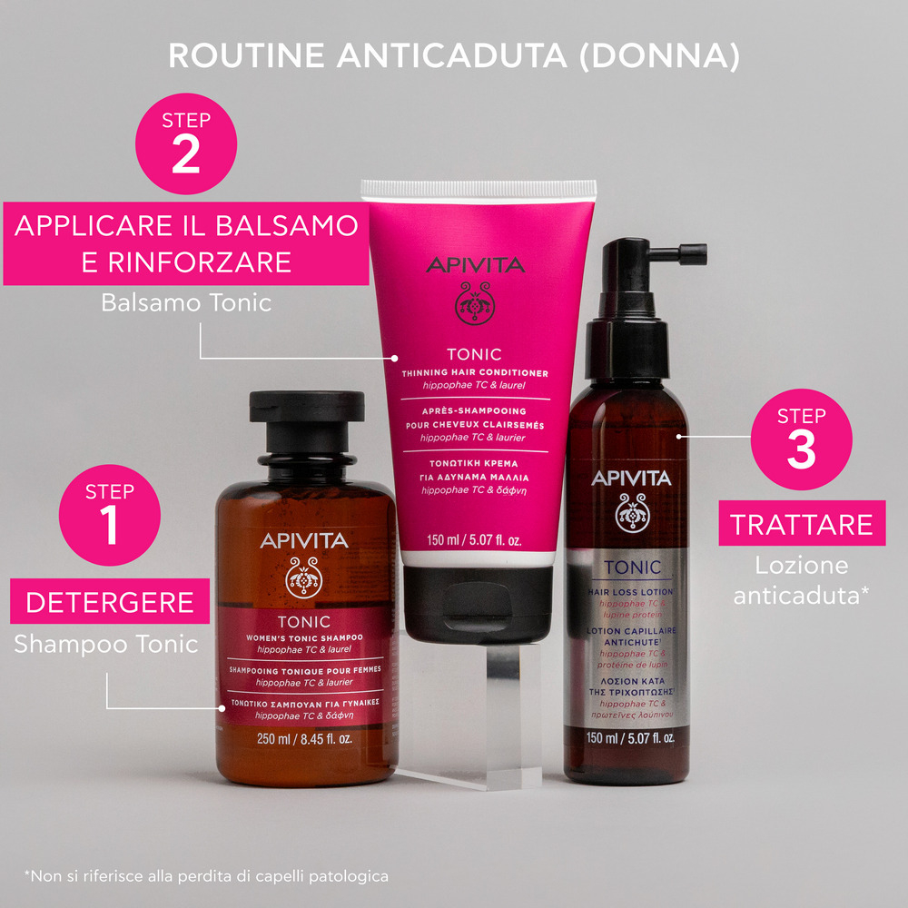 APIVITA Balsamo Tonificante per Capelli Fini - 150ML