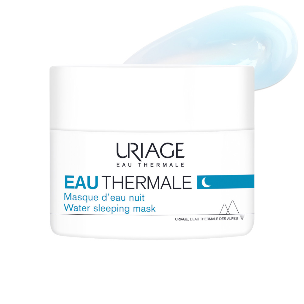 URIAGE EAU THERMALE Maschera notte idratante in gel setoso con ACIDO IALURONICO per una pelle rimpolpata - 50ml URIAGE EAU THERMALE Maschera notte idratante in gel setoso con ACIDO IALURONICO per una pelle rimpolpata - 50ml
