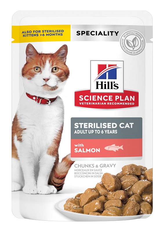 SP FELINE ADULT STER SALMON85G