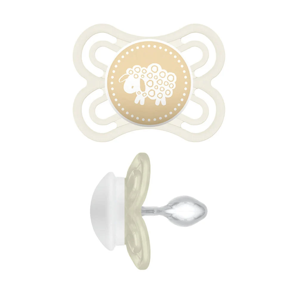 MAM Succhietto Perfect 2-6 Mesi Amico dei Denti in Silicone Neutro, 1 Pezzo