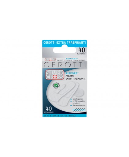 Silver Cross Airpore Medicazione Adesiva 7,5x5cm