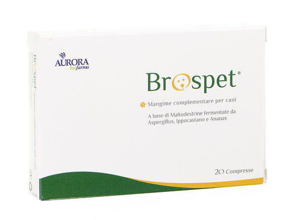 Brospet Integratore Drenante Cane 20 Compresse Brospet Integratore Drenante Cane 20 Compresse