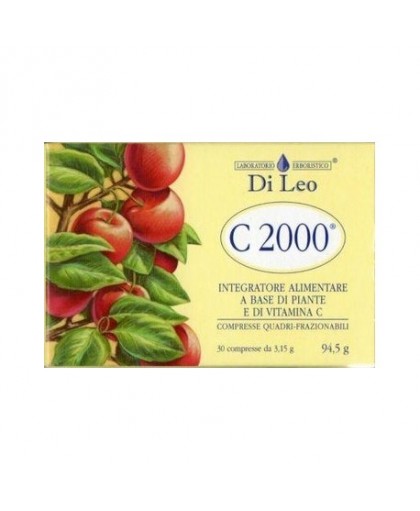 Laboratorio Erboristico Di Leo Vit C 2000 Integratore Alimentare 30 Compresse Laboratorio Erboristico Di Leo Vit C 2000 Integratore Alimentare 30 Compresse