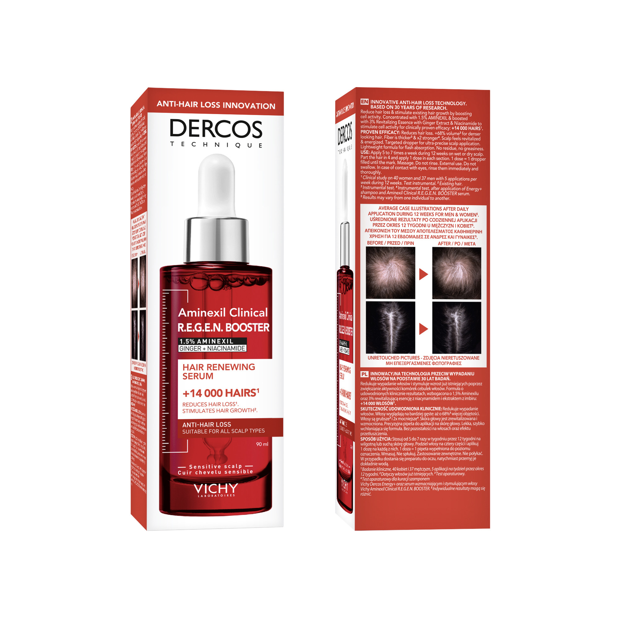  Vichy Dercos Aminexil Clinical R.E.G.E.N. Booster 90ml