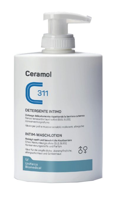 Ceramol Detergente Intimo per pelli e mucose sensibili 250ml