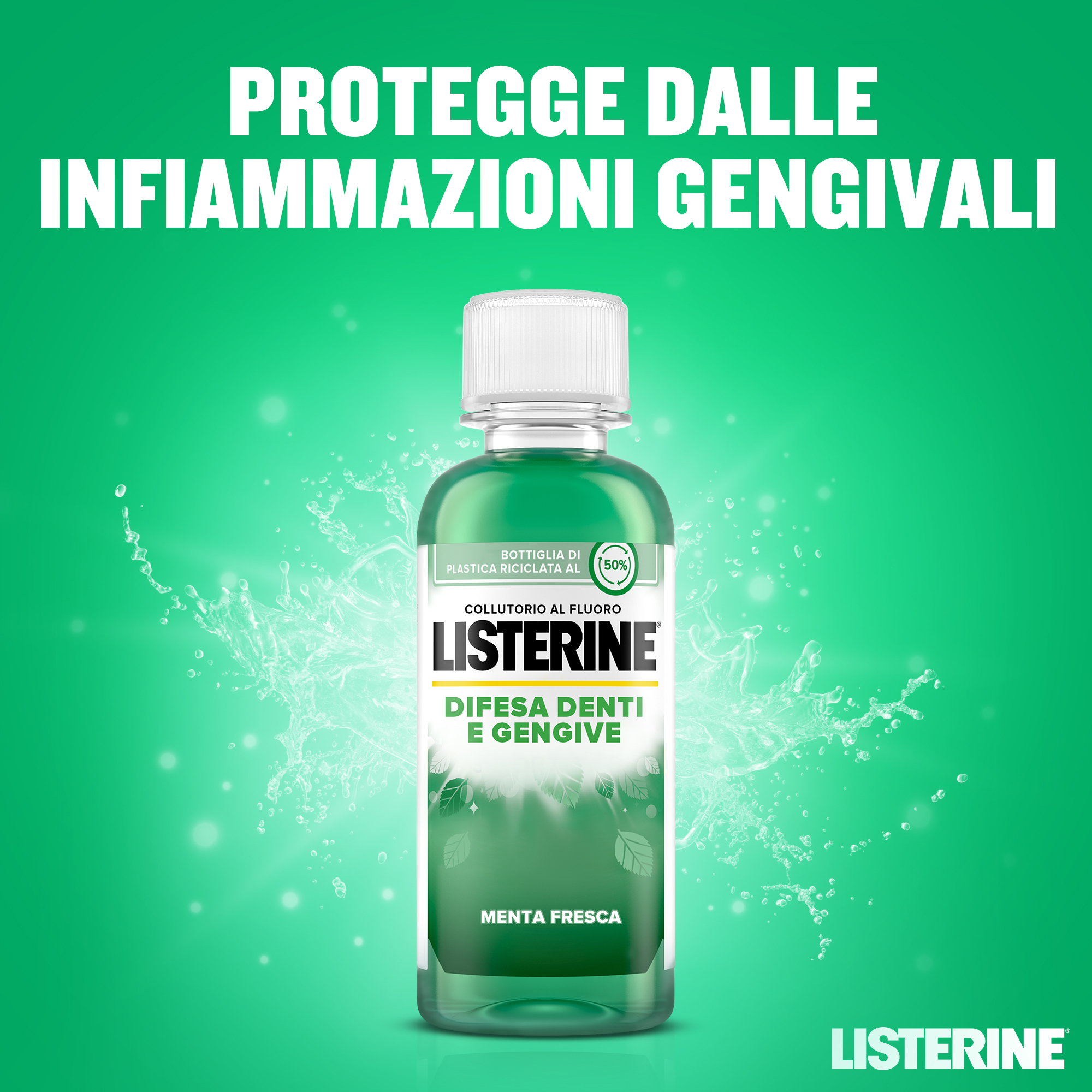 Listerine Total Care Denti e Gengive Menta Fresca per una protezione completa e gengive sane 95 ml