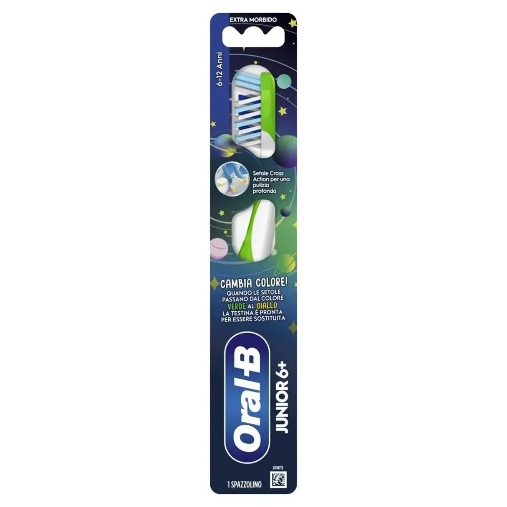Oral-B Spazzolino Junior 6-12 Extra Soft, 1 Pezzo