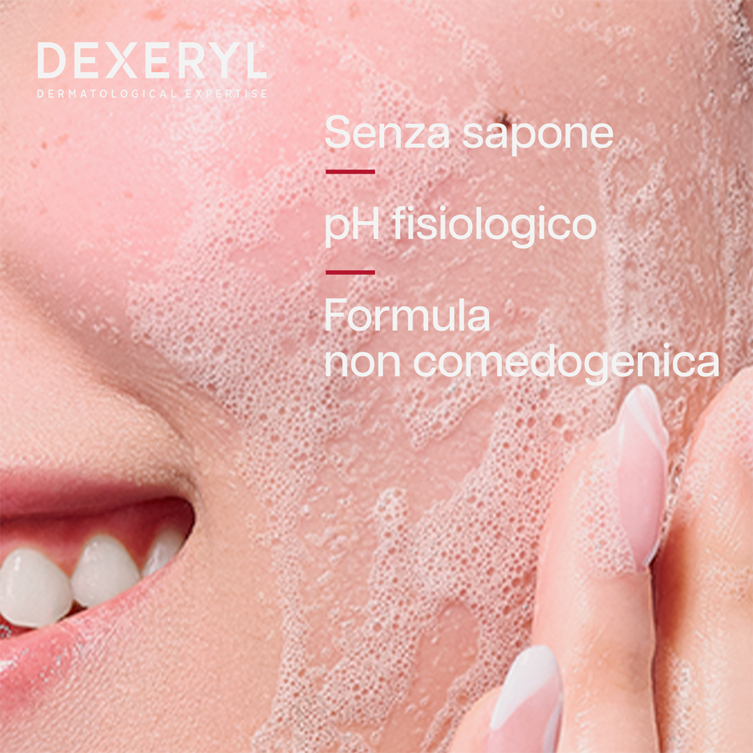 Dexeryl Dexeclear - Gel Schiumogeno Anti-Imperfezioni Per Pelle Grassa E A Tendenza Acneica 200 ml