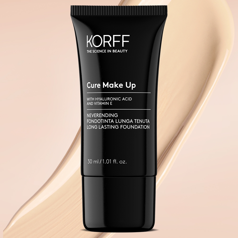 Korff Cure Make Up Fondotinta Idratante Neverending a Lunga Tenuta 01 30 mL Korff Cure Make Up Fondotinta Idratante Neverending a Lunga Tenuta 01 30 mL