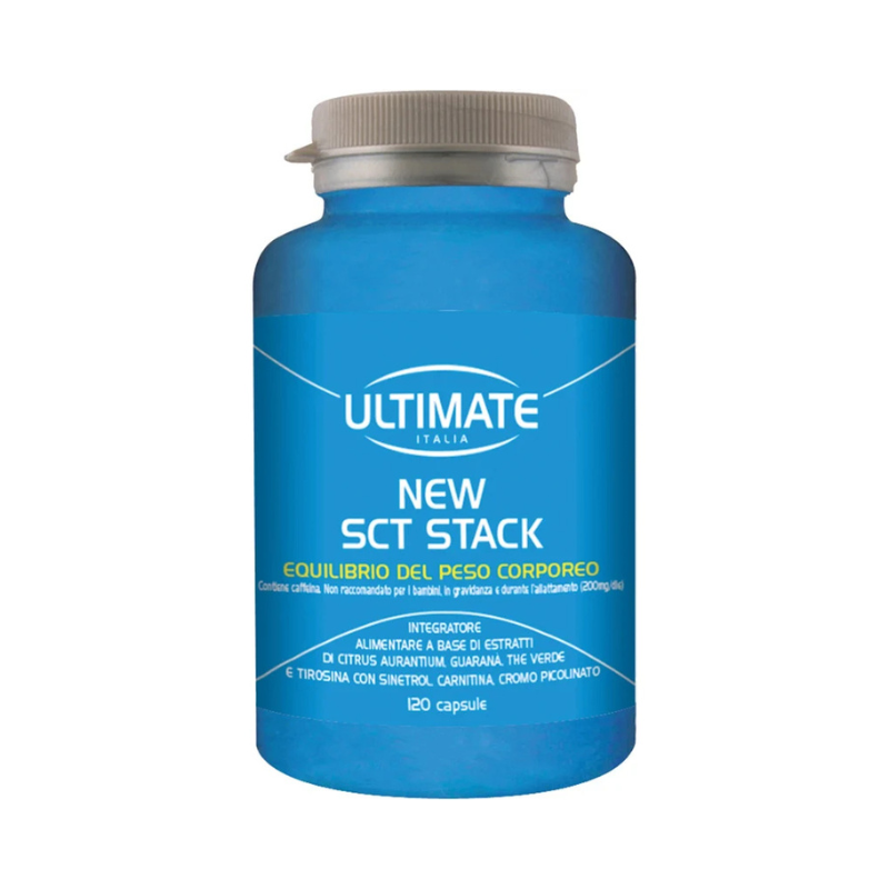 Ultimate Italia New SCT Stack 120 Capsule - Integratore Per L'Equilibrio Del Peso Corporeo