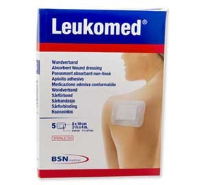 Leukomed Medic azione Postoperatoria in TNT 7,2x5 cm 5 pezzi