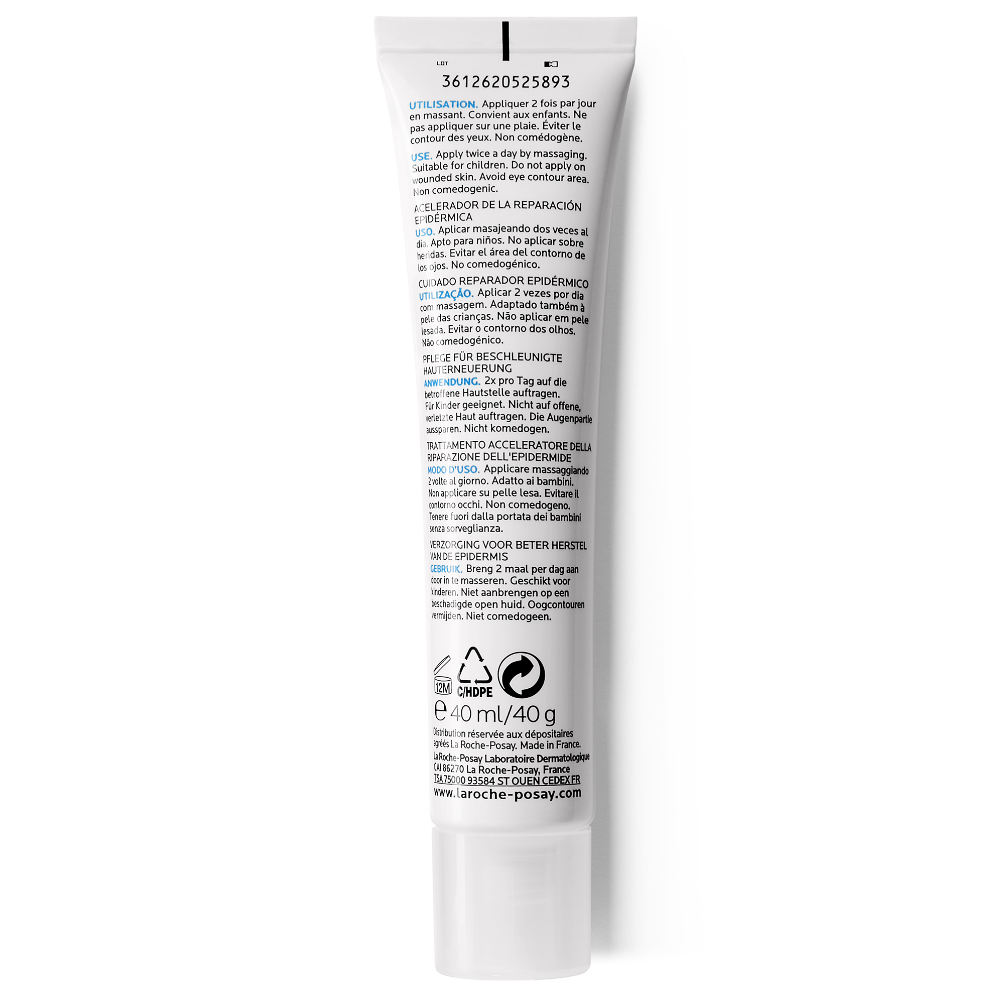 La Roche Posay Cicaplast - Gel B5 Trattamento Riparatore Lenitivo 40 ml