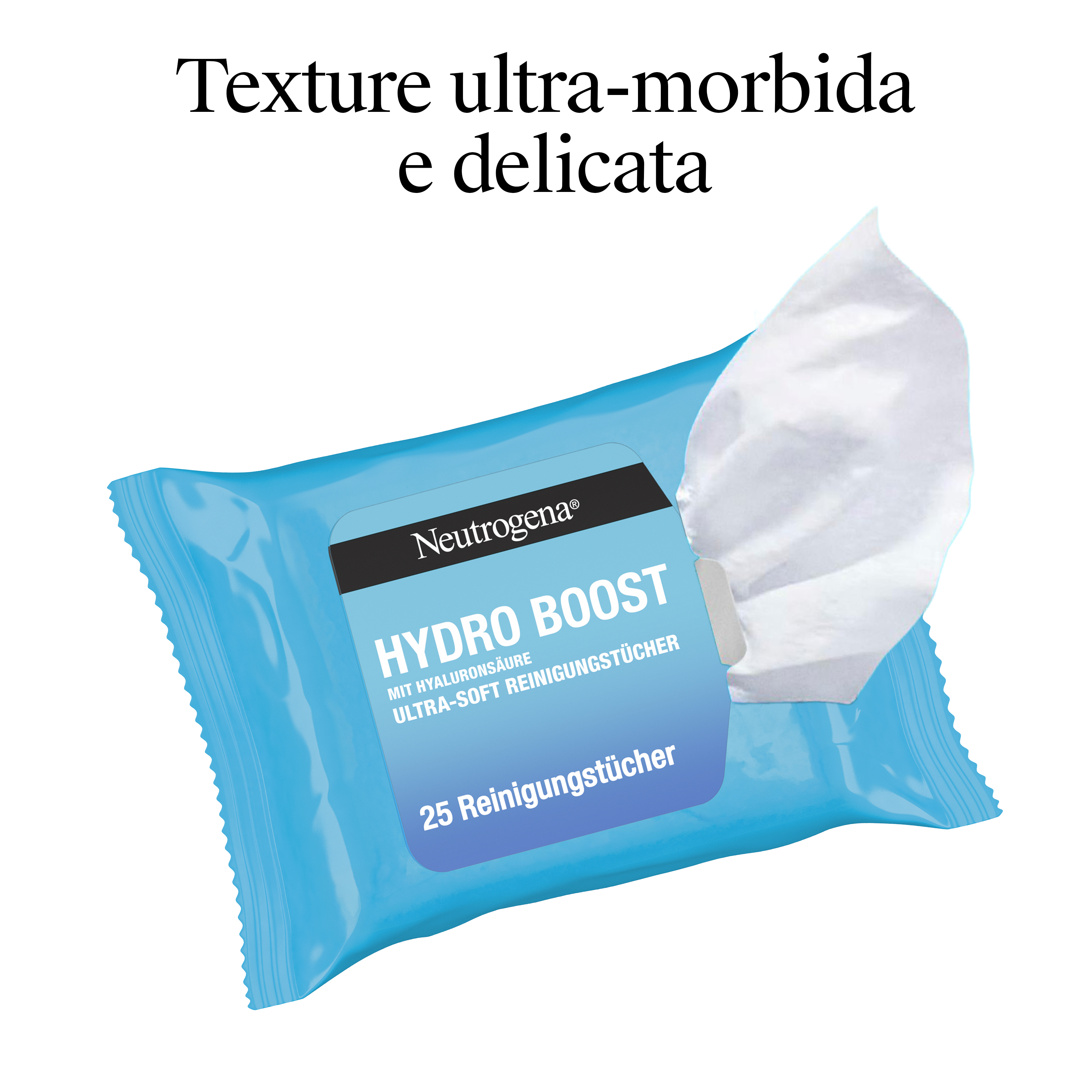 Neutrogena Hydro Boost - 25 Salviette Struccanti