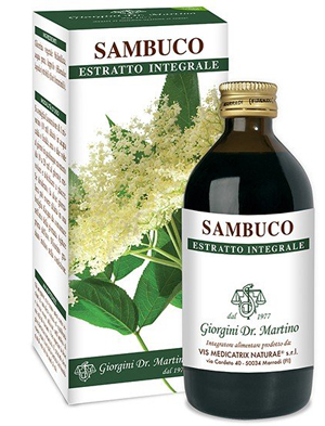 Dr. Giorgini Sambuco Fiori Estratto Integrale Integratore 200 ml Dr. Giorgini Sambuco Fiori Estratto Integrale Integratore 200 ml