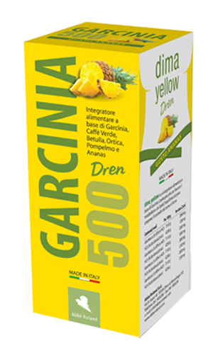 Garcinia 500 Dren Integratore Drenante Gusto Ananas 500 ml Garcinia 500 Dren Integratore Drenante Gusto Ananas 500 ml