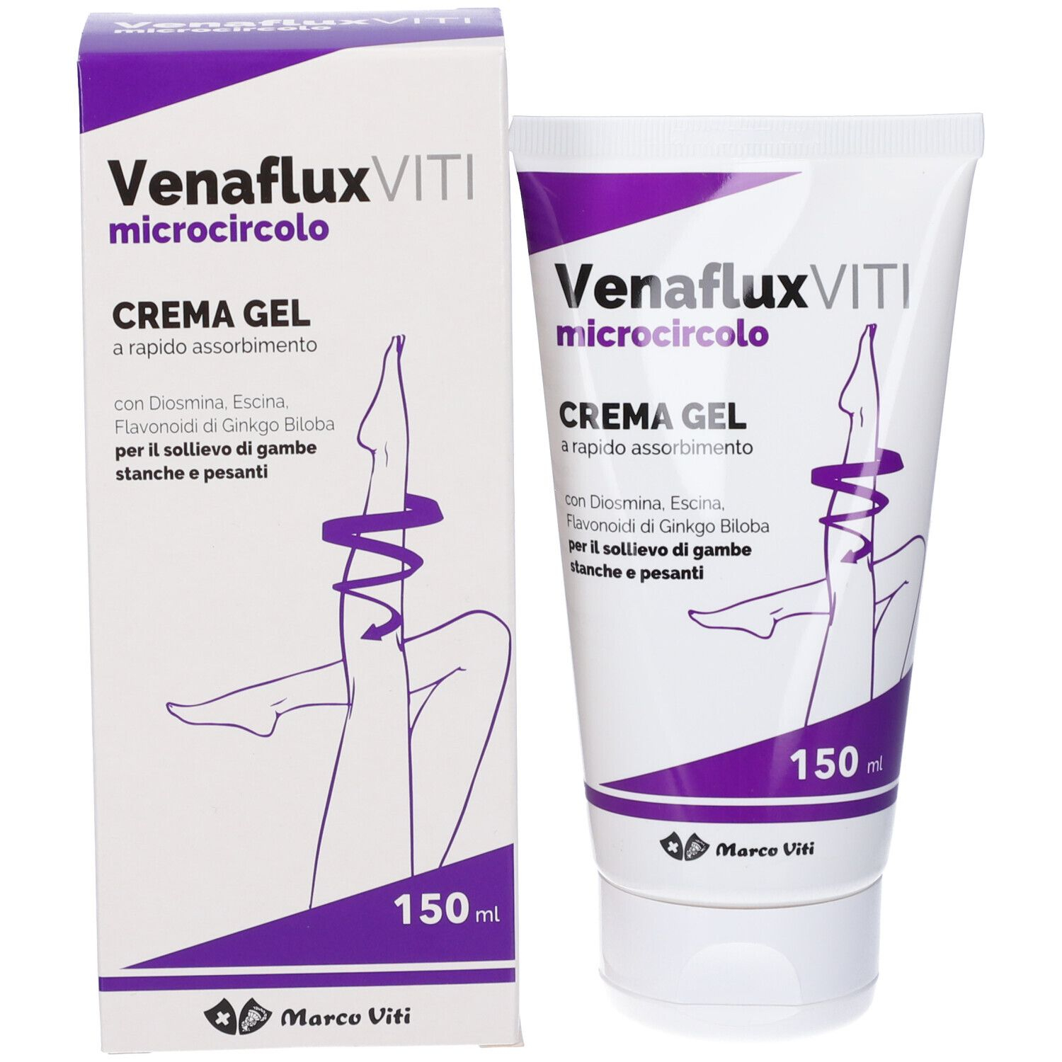 Venaflux Crema Gel Gambe Pesanti 150 ml