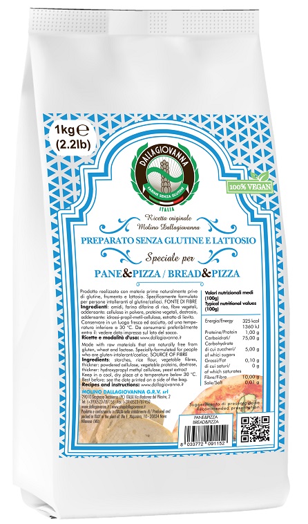 SPECIALE PANE/PIZZA S/LATTOSIO SPECIALE PANE/PIZZA S/LATTOSIO