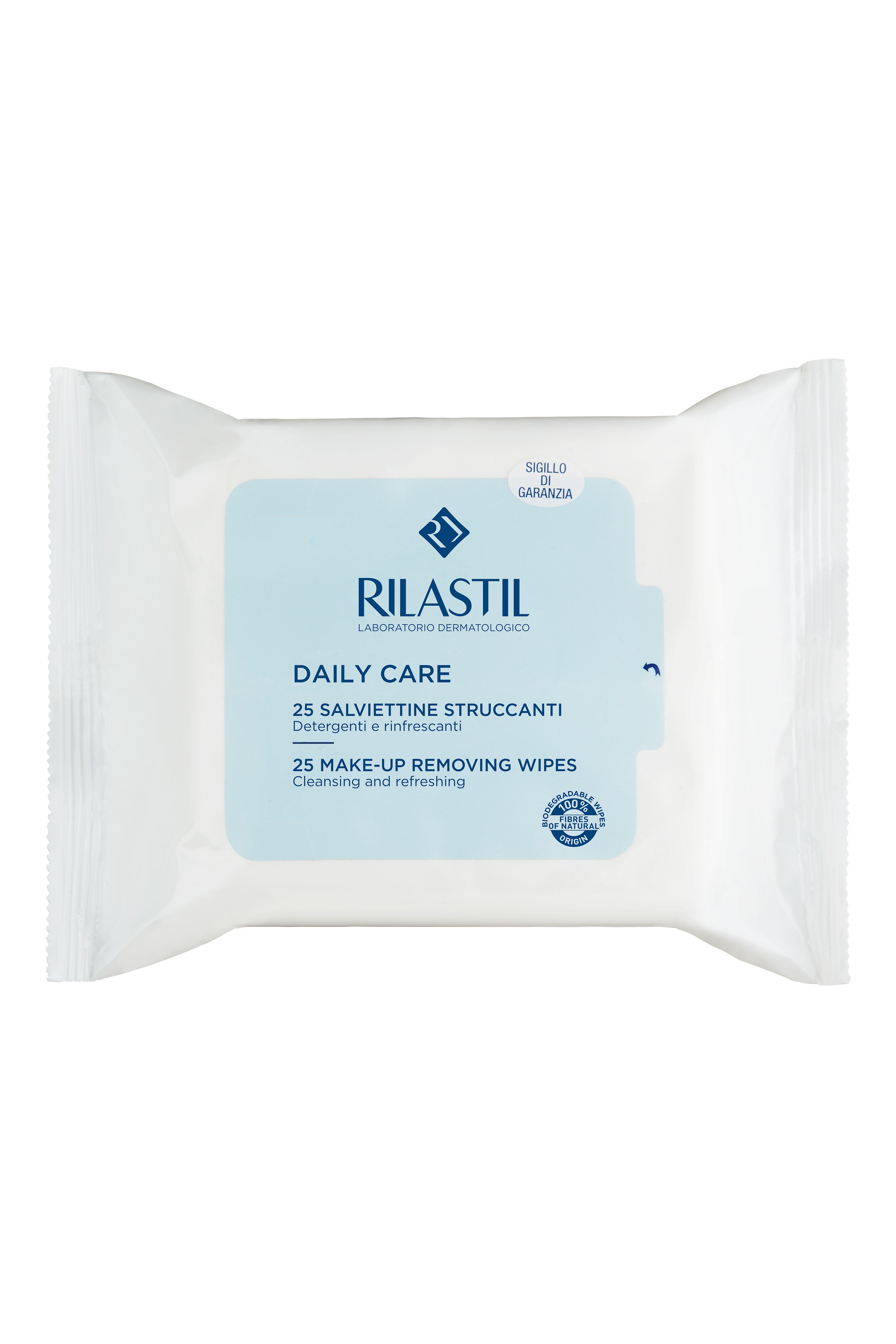 Rilastil Daily Care - 25 Salviettine Struccanti Detergenti E Rinfrescanti