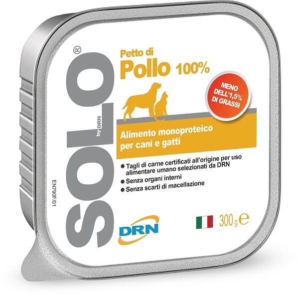 SOLO PETTO DI POLLO 300G