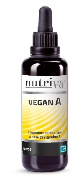 Nutriva Vegan A integratore alimentare utile per il benessere della pelle 30ml