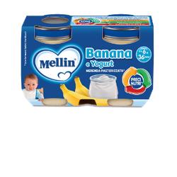 Mellin Merenda Yogurt E Banana 2 x 120g Mellin Merenda Yogurt E Banana 2 x 120g