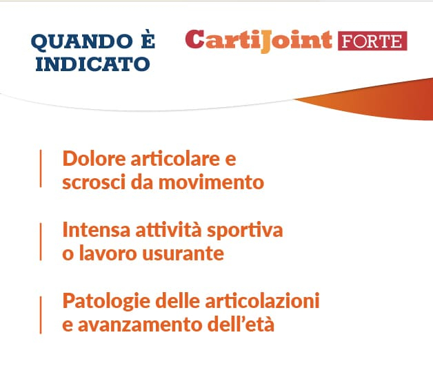 CartiJoint Forte - Integratore per il benessere delle articolazioni - 20 Compresse
