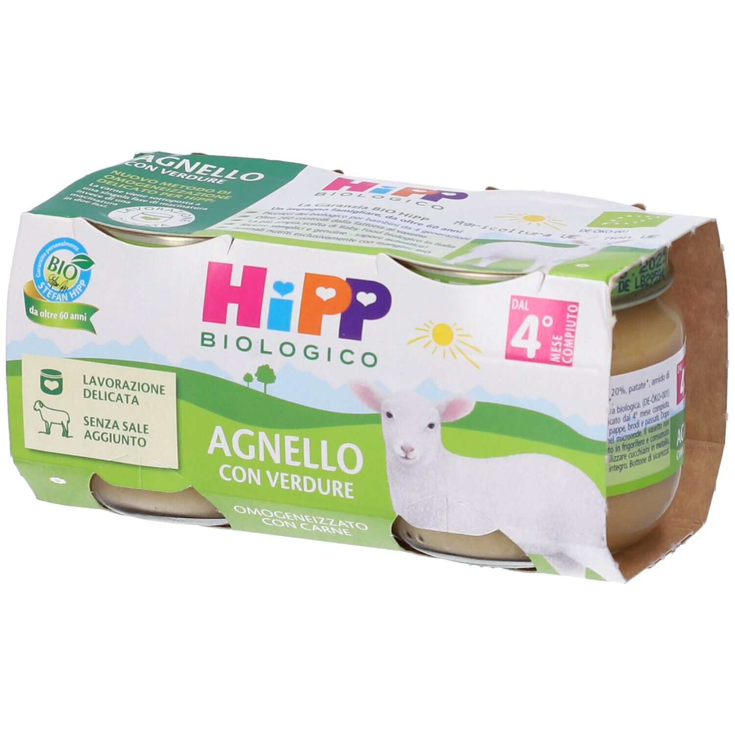 HIPP BIO OMOG AGNELLO VER2X80G
