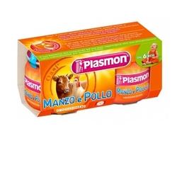 Plasmon Omogenizzato Pollo e Manzo 2 Vasetti 80 g Plasmon Omogenizzato Pollo e Manzo 2 Vasetti 80 g